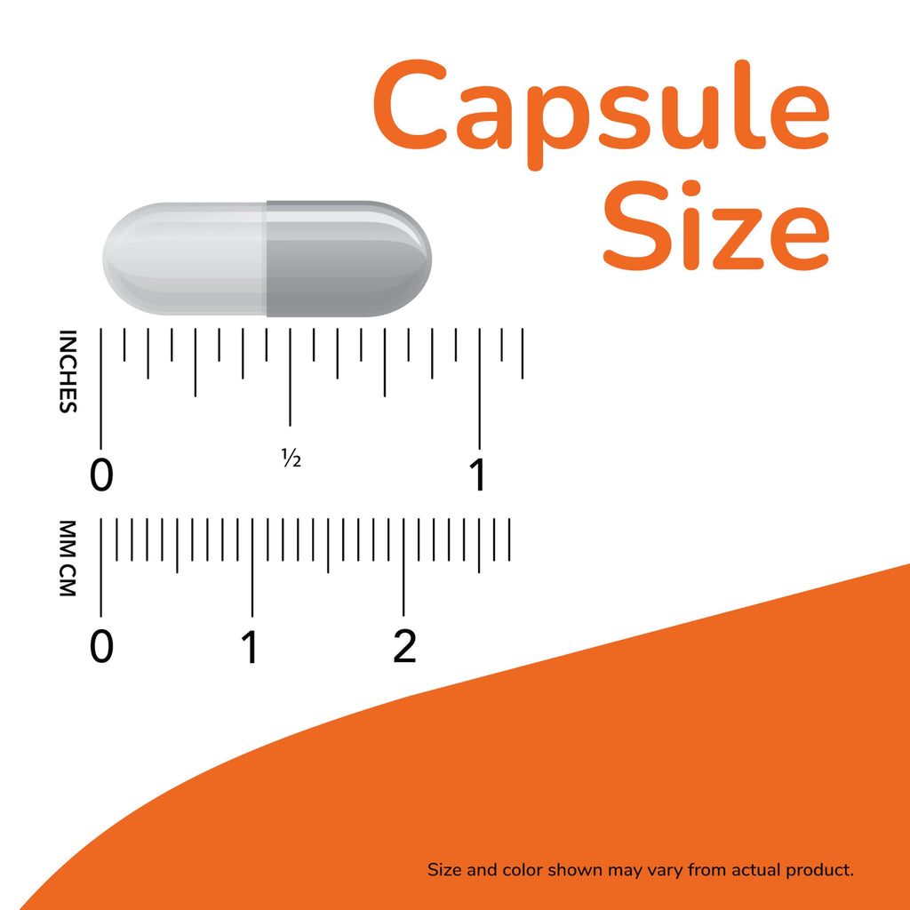 Now Foods Choline and Inositol vegetarian capsules bottle back display