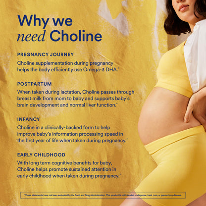 Ritual Natal Choline packaging side view