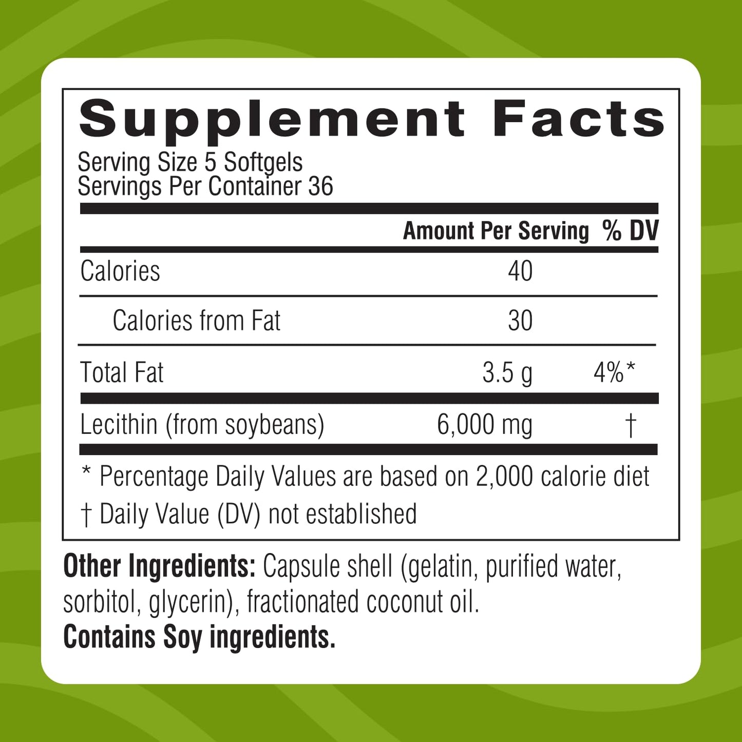 Close up view of the premium gold cap and seals on Swisse lecithin supplement bottle