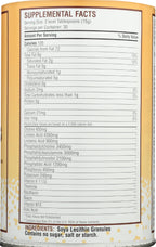 Fearn Lecithin Granules nutritional information label