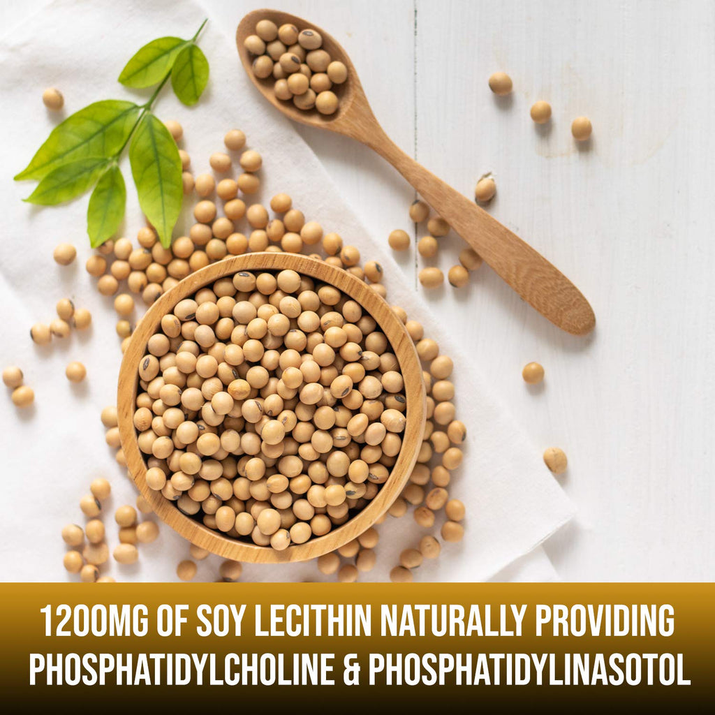 Neonutrix Soy Lecithin 100 softgels bottle back profile