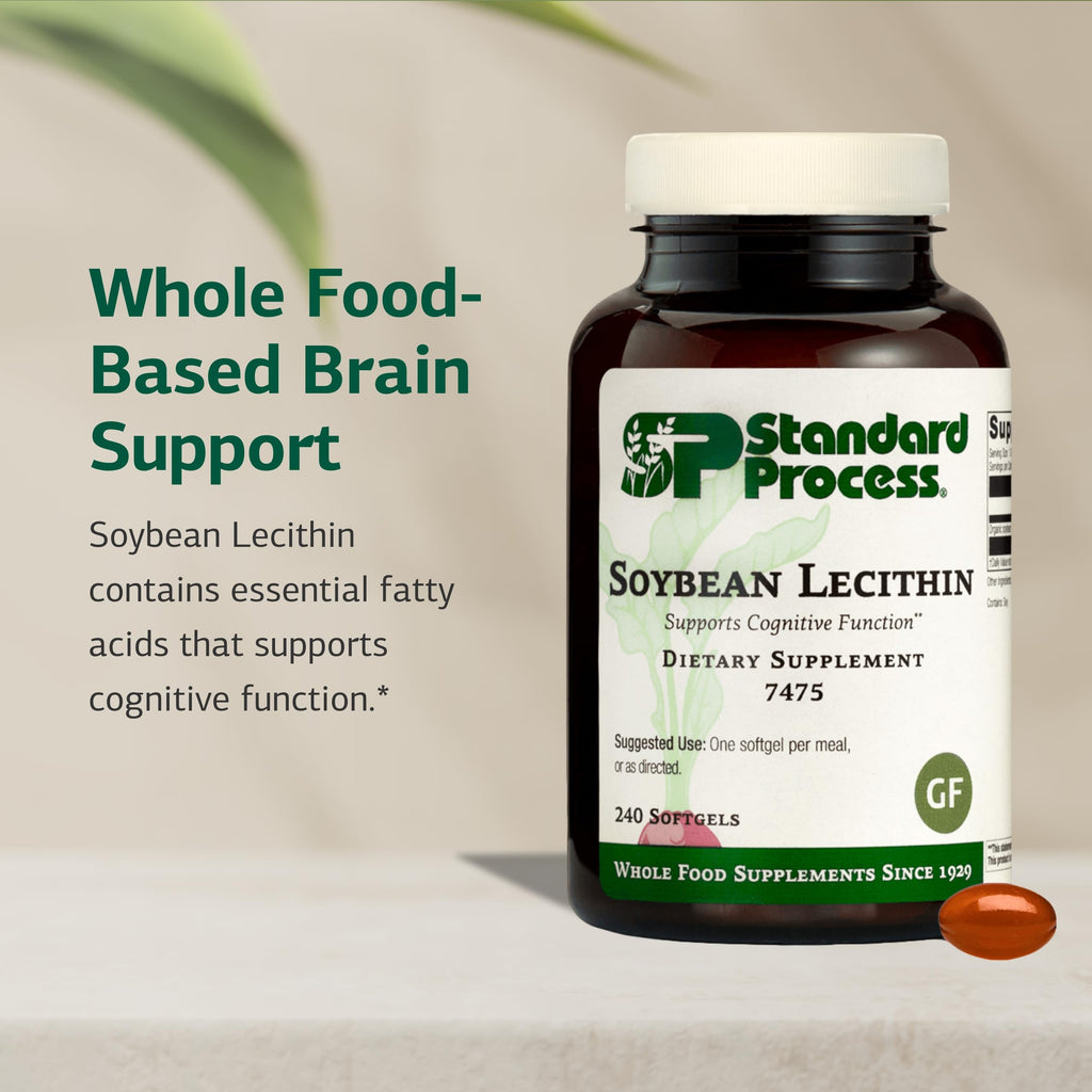 Standard Process Soybean Lecithin nutritional ingredient panel