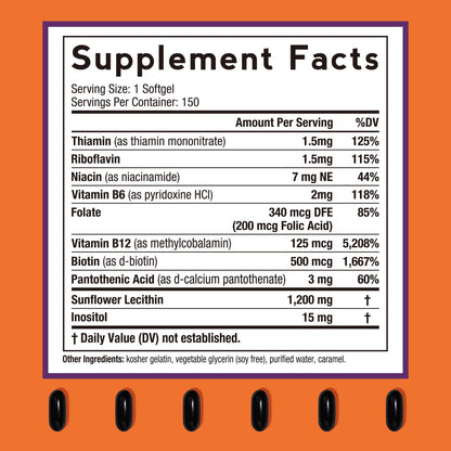 Doctor's Recipes non GMO soy free dietary supplement bottle containing 150 softgels for brain health support
