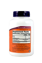 Now Foods sunflower lecithin supplement facts nutritional label closeup