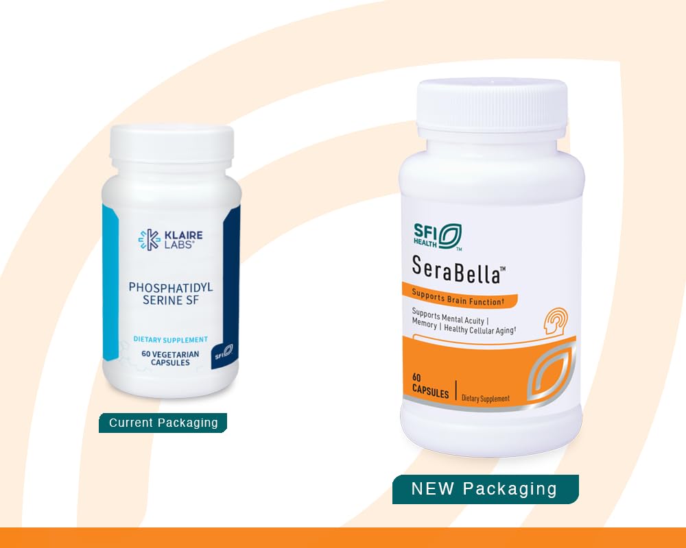 SFI Health Phosphatidyl Serine supplement back label ingredients