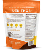 Lekithos non-GMO sunflower lecithin powder pouch back