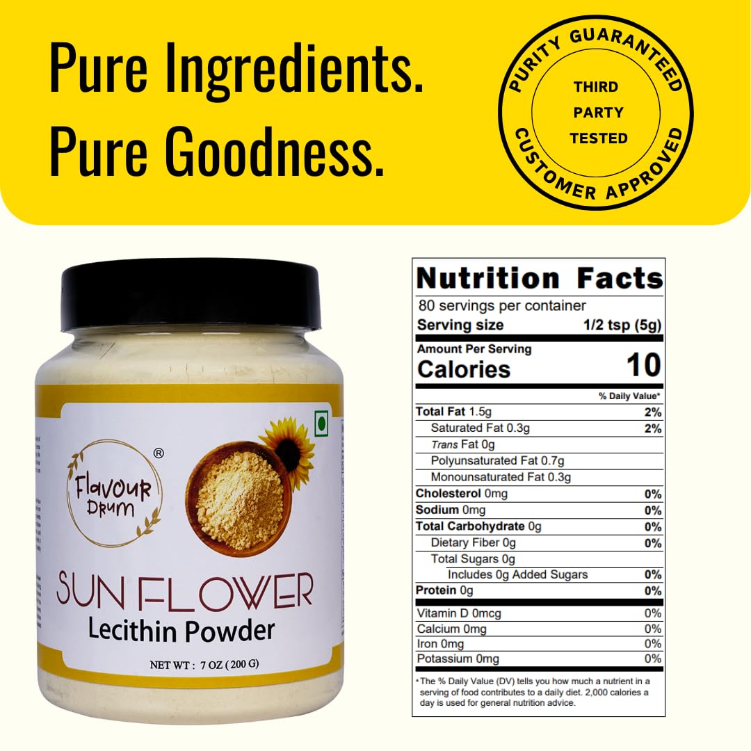 Soy free lecithin powder texturizer jar angled view