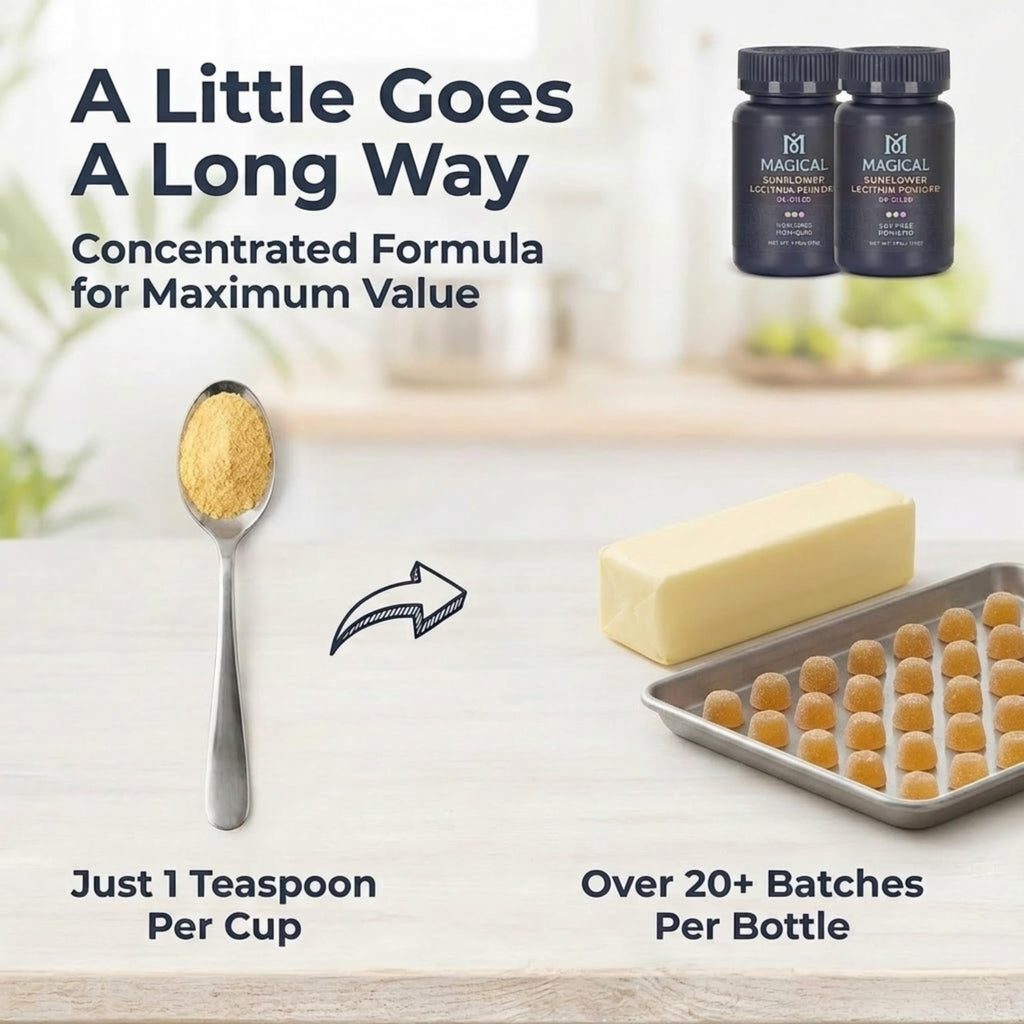 Magical Butter non GMO sunflower lecithin powder emulsifier for herbal infusions