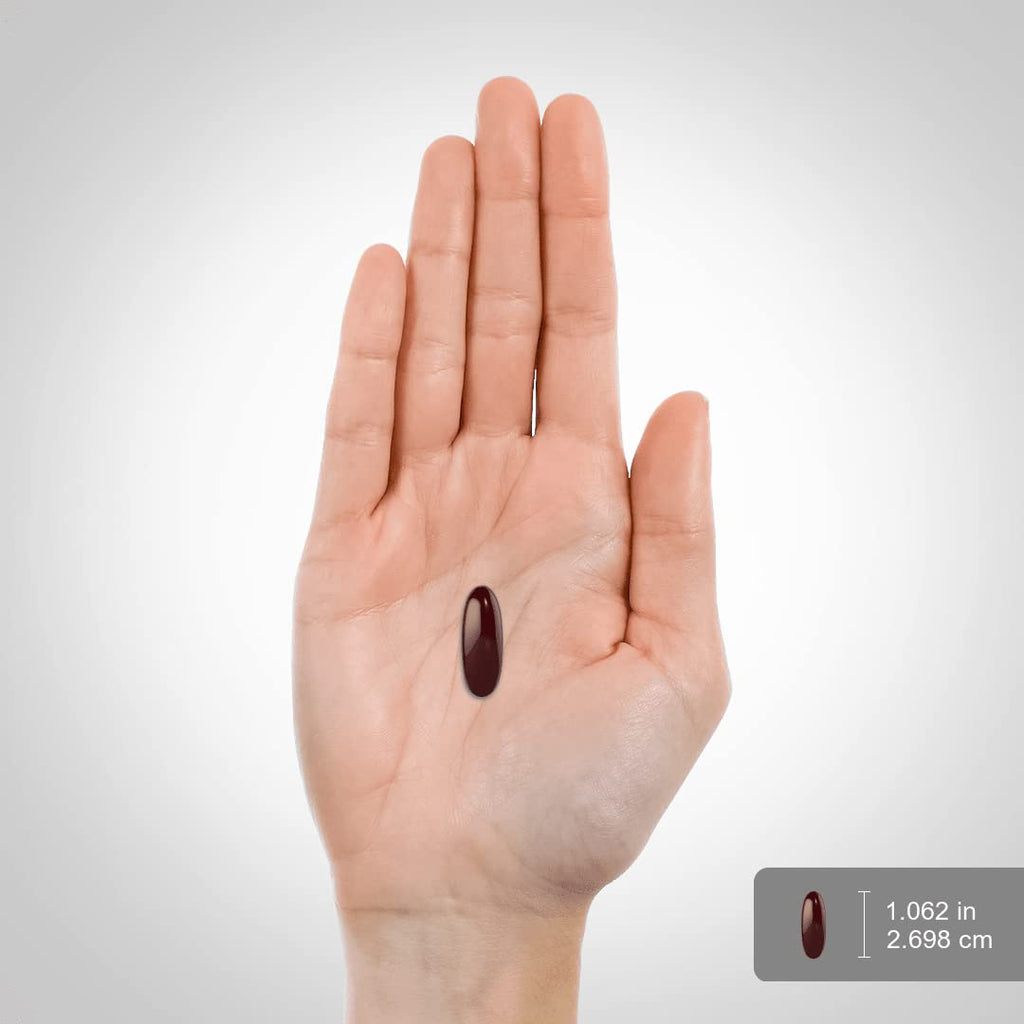 Piping Rock phosphatidylcholine rich sunflower lecithin capsules side view