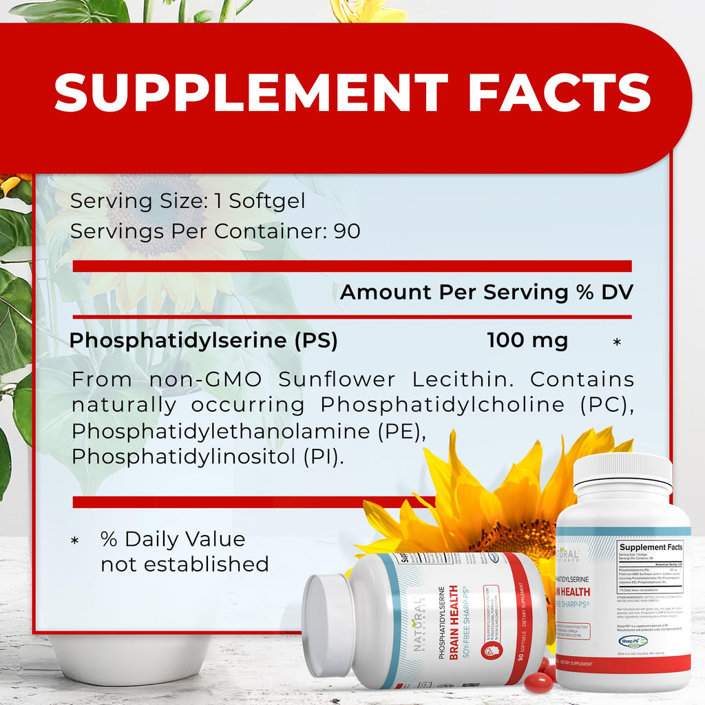 Natural BioScience Phosphatidylserine packaging angle