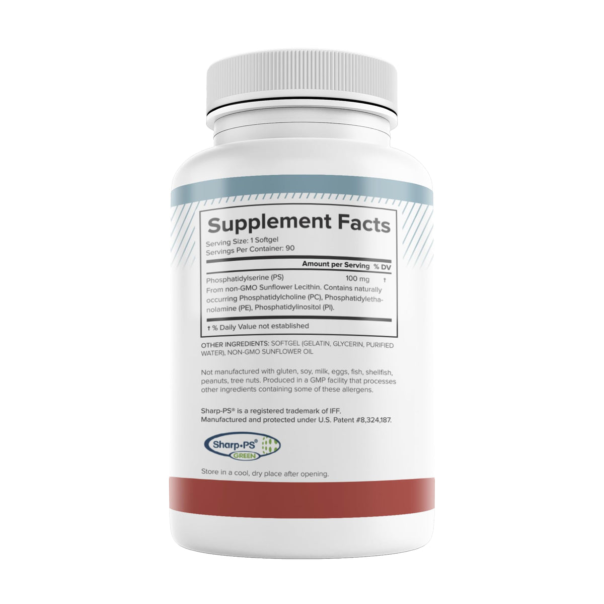 Natural BioScience Phosphatidylserine lifestyle product display
