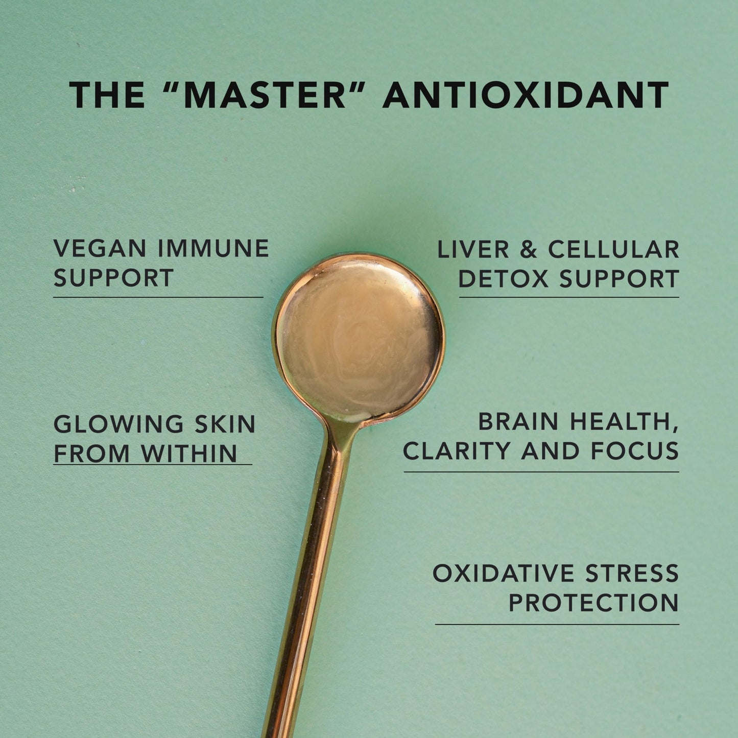Soy-free and vegan Amandean master antioxidant liquid bottle for liver detox