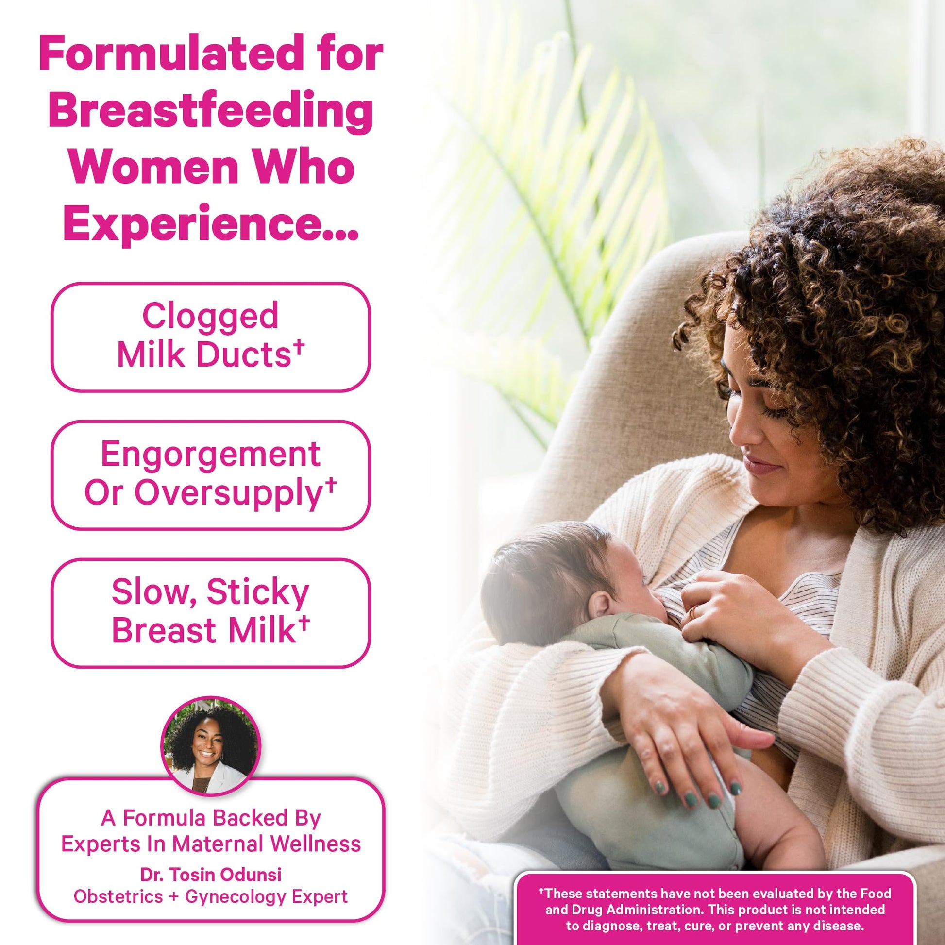 Pink Stork lactation support softgels for breastfeeding mothers