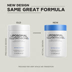 Codeage Liposomal Glutathione 1000mg capsule size and texture
