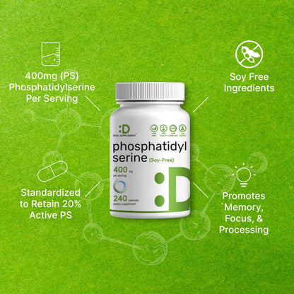 Deal Supplement advanced brain health nootropic supplement bottle side view