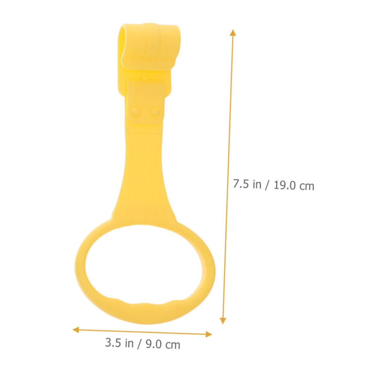 Durable plastic pull up rings for toddlers