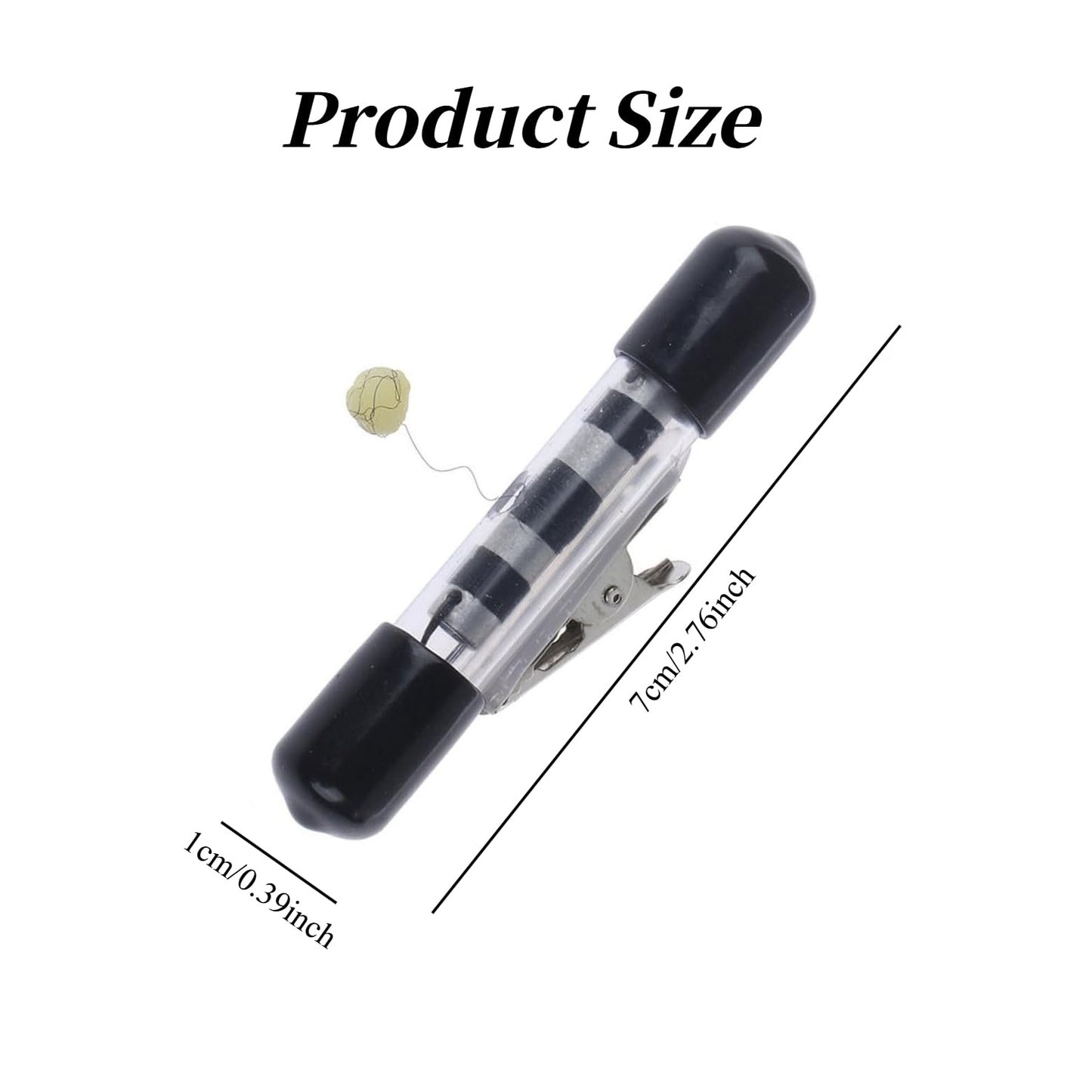 Merishopp thread reel accessory with metal attachment clip