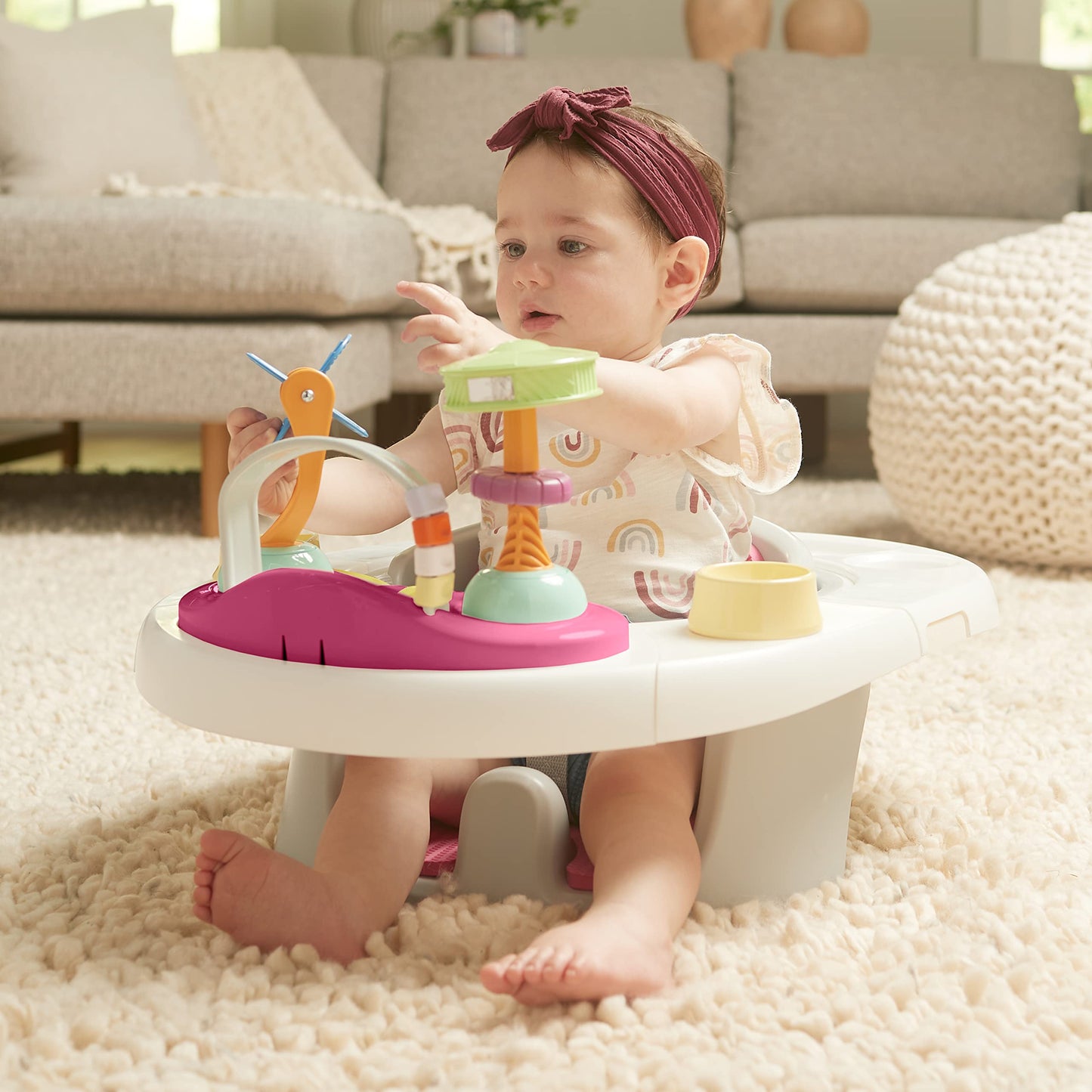 Summer Infant 360 activity center with rotating tray