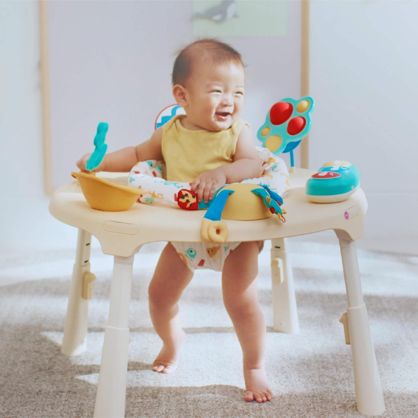 Oribel PortaPlay converted into a toddler play table