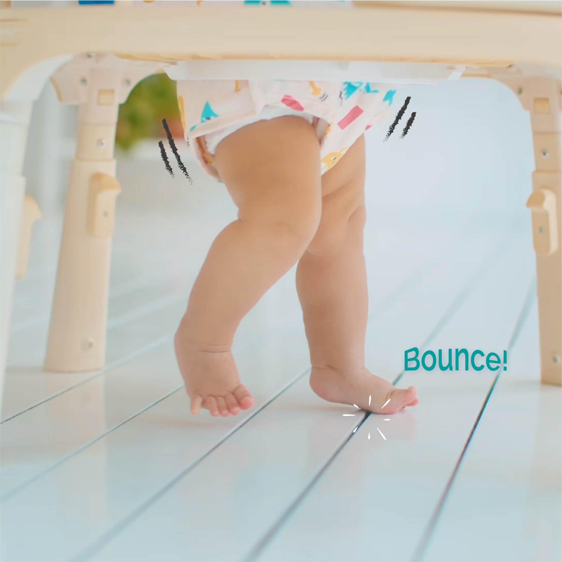 Oribel PortaPlay detachable legs for travel and storage