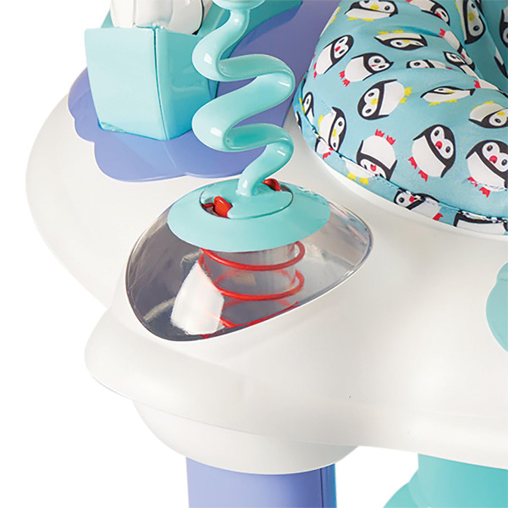 Evenflo Polar Playground bouncing base and height adjustment