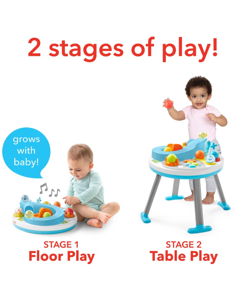 Skip Hop 2-in-1 activity table set up for floor play