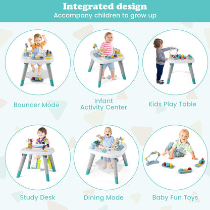 Detachable educational toys on Honey Joy baby jumper
