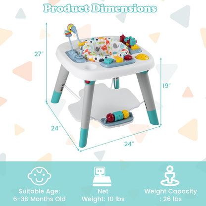 Richtots baby activity center foldable design and structure