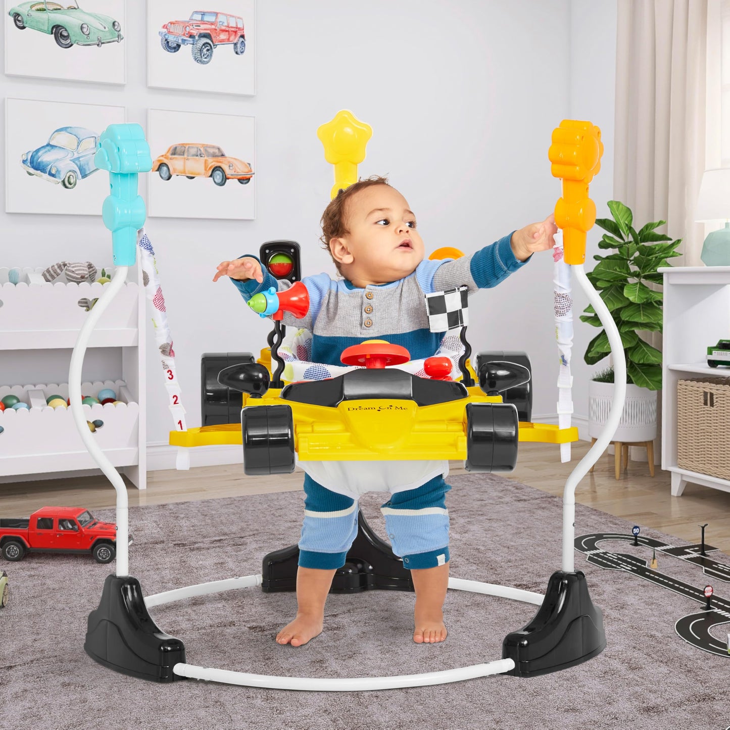 Dream On Me Champ activity center with interactive toys