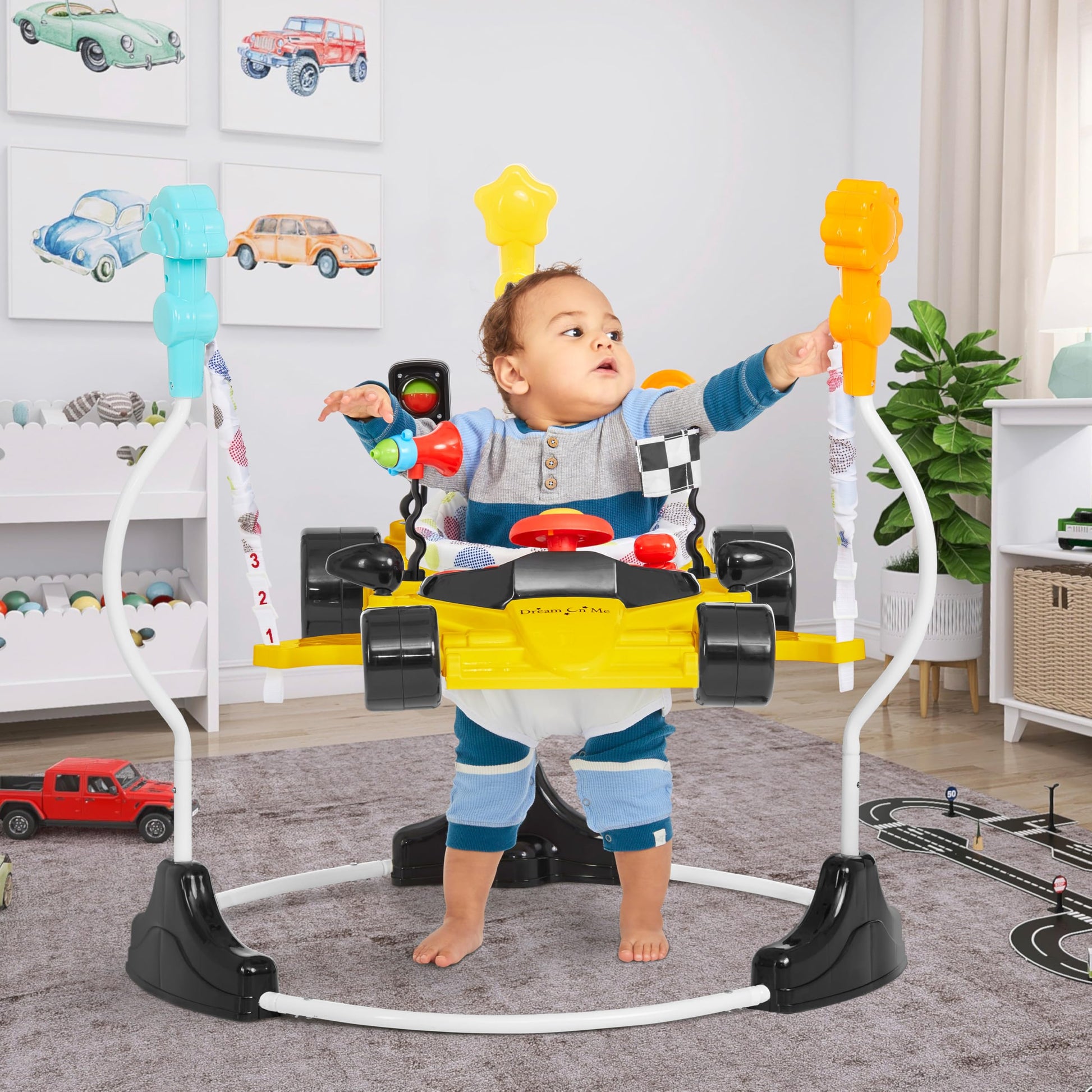 Dream On Me Champ activity center with interactive toys