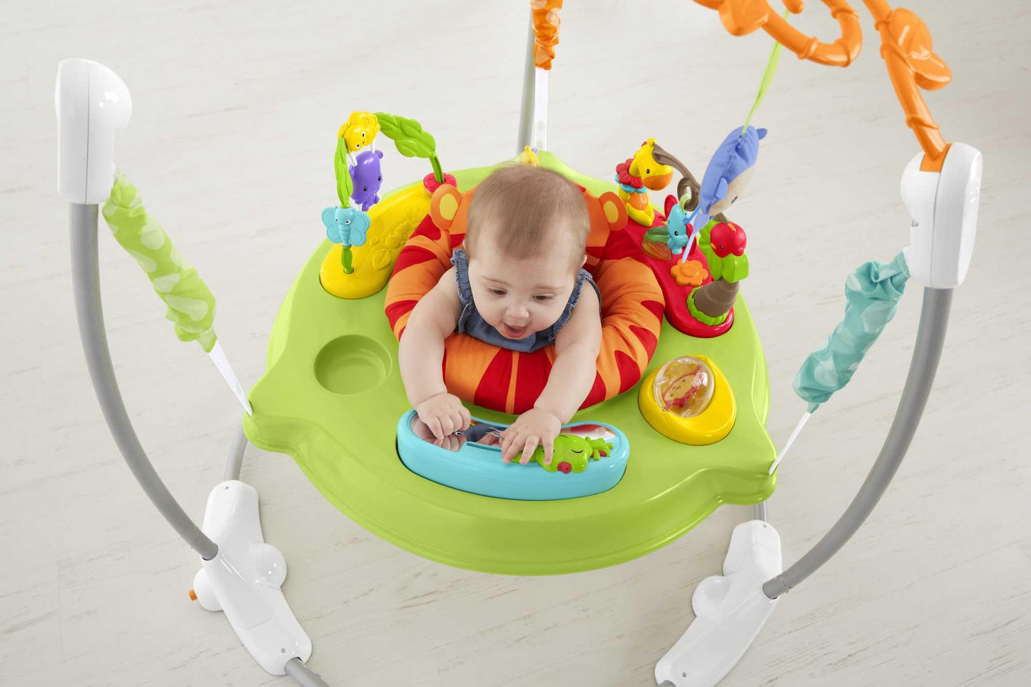 Fisher-Price Jumperoo height adjustment mechanism