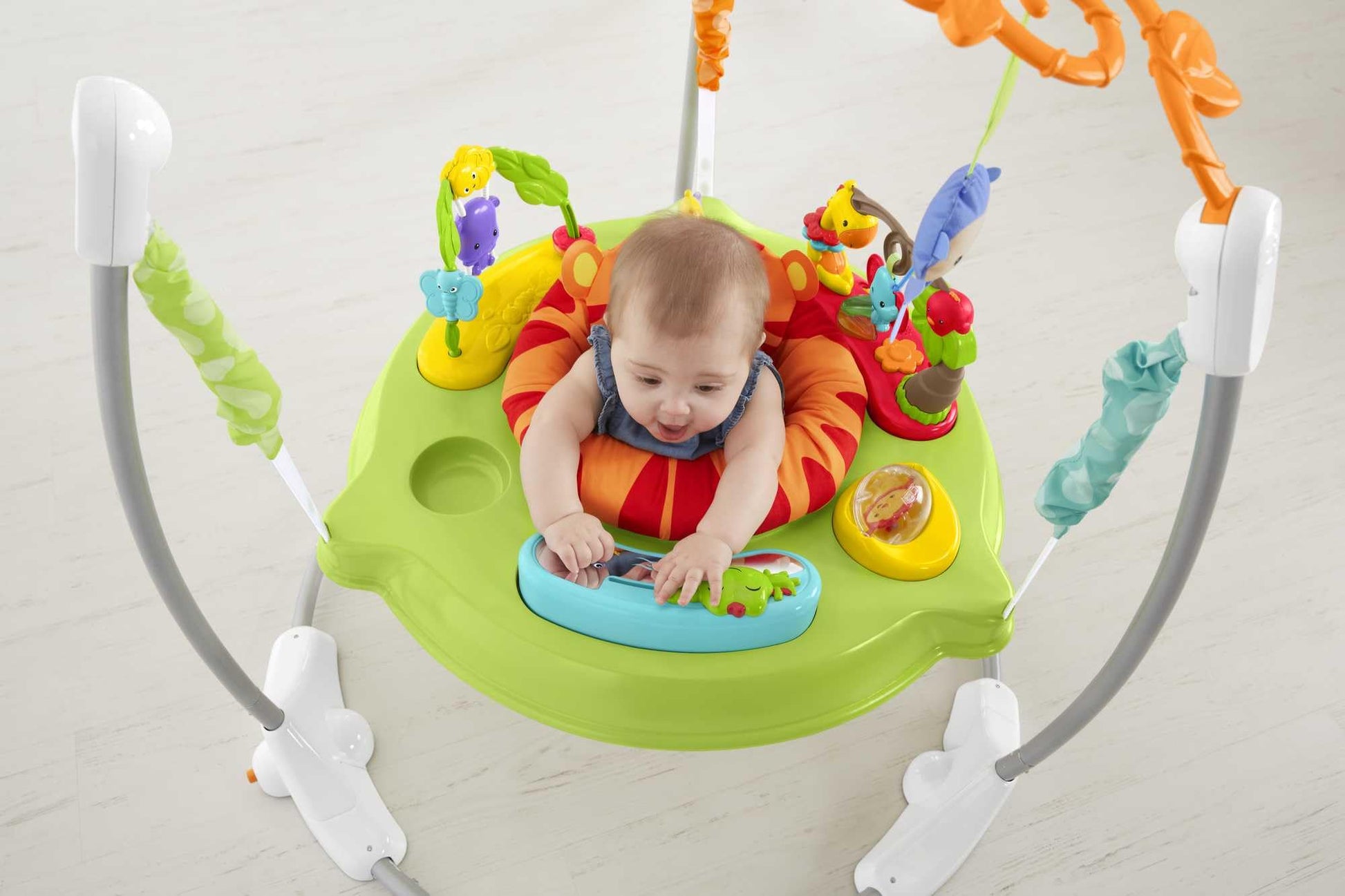 Fisher-Price Jumperoo height adjustment mechanism