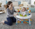 Fisher-Price activity center musical alligator toy close up