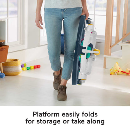 Fisher-Price Jumperoo folded for storage