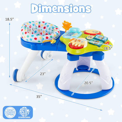 Interactive musical toys and light console detail