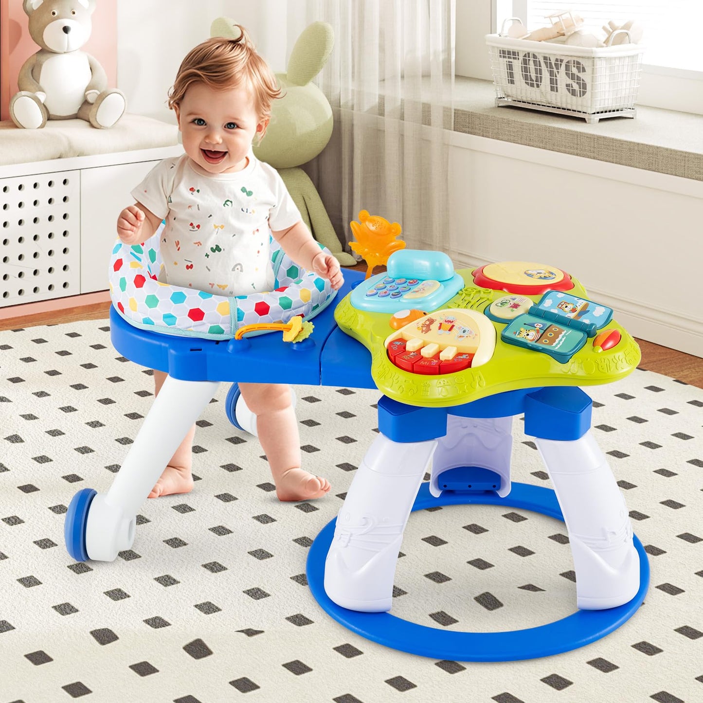 Sturdy frame design of Baby Joy USA imported walker