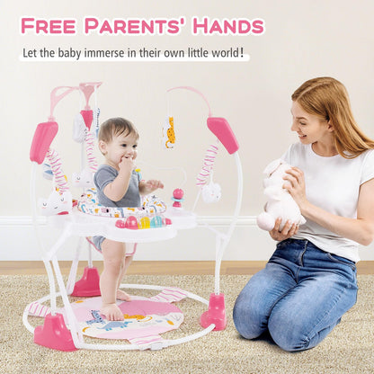 Infans baby jumper with 360 degree rotating seat
