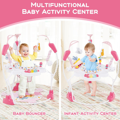 Infans baby jumper seat and base structure