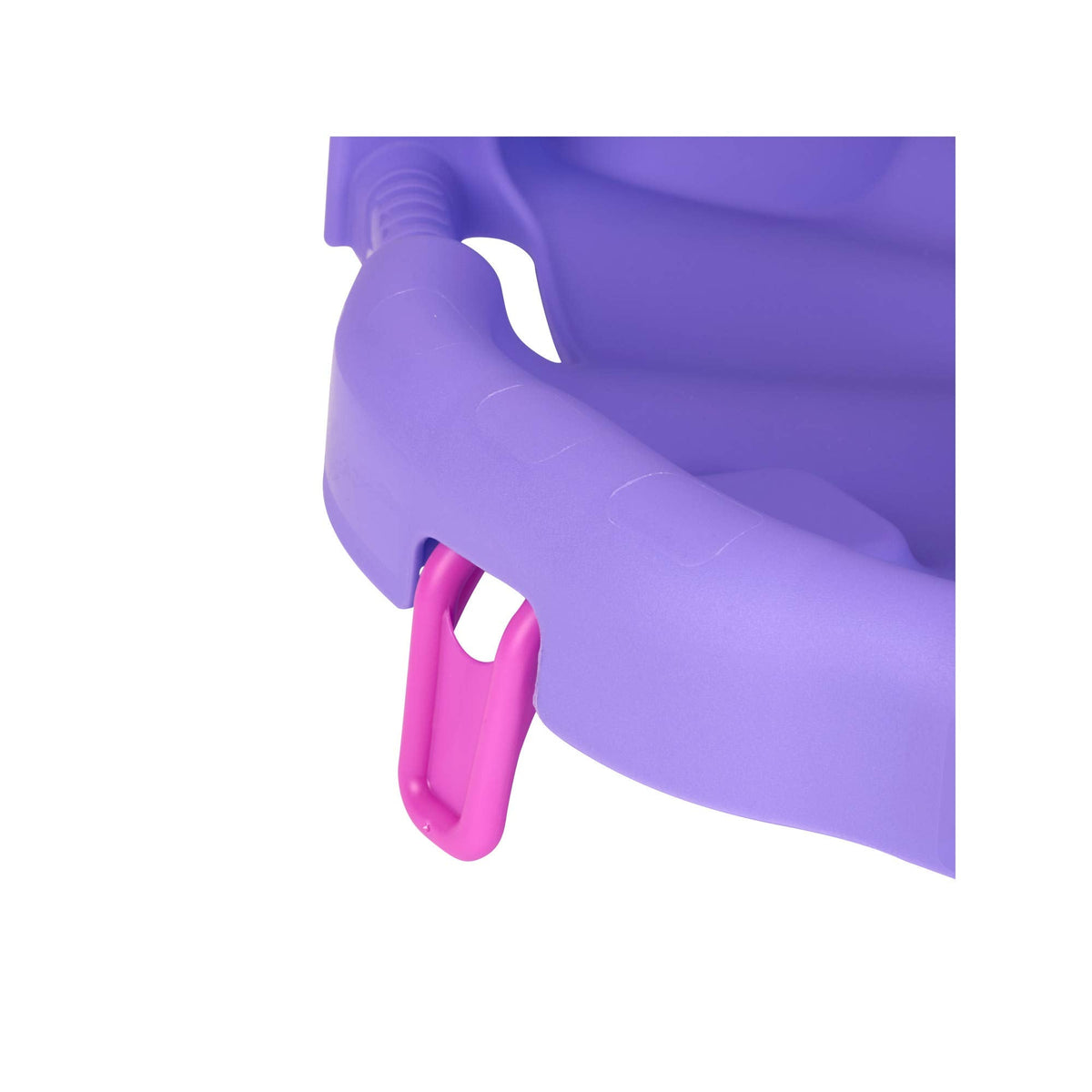 Evenflo baby activity saucer side view with height adjustment