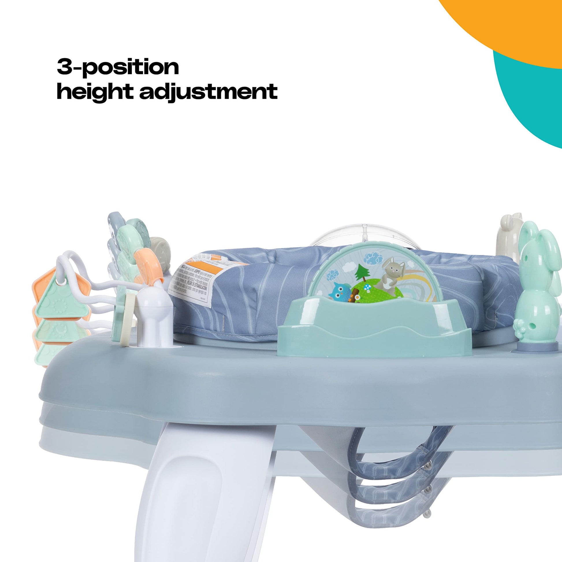 Cosco Activity Center converted into toddler table mode