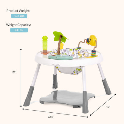 Dream On Me 2 in 1 activity center converted to play table