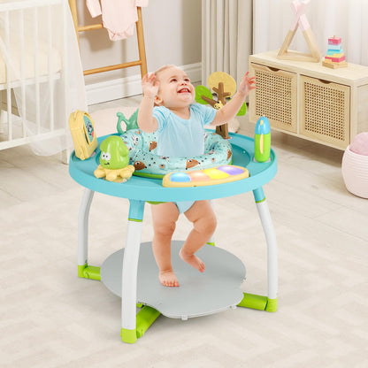 Side view of Baby Joy baby activity center for toddlers