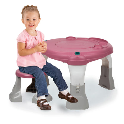 Safety 1st Grow and Go converted into toddler play table