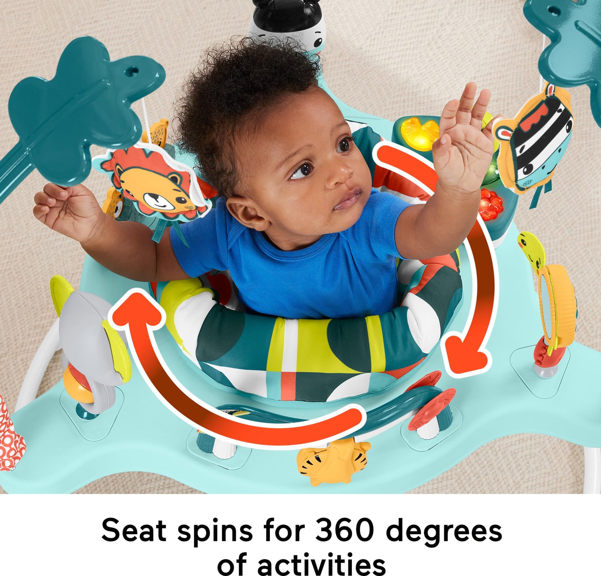 Fisher-Price Colorful Corners Jumperoo developmental toys