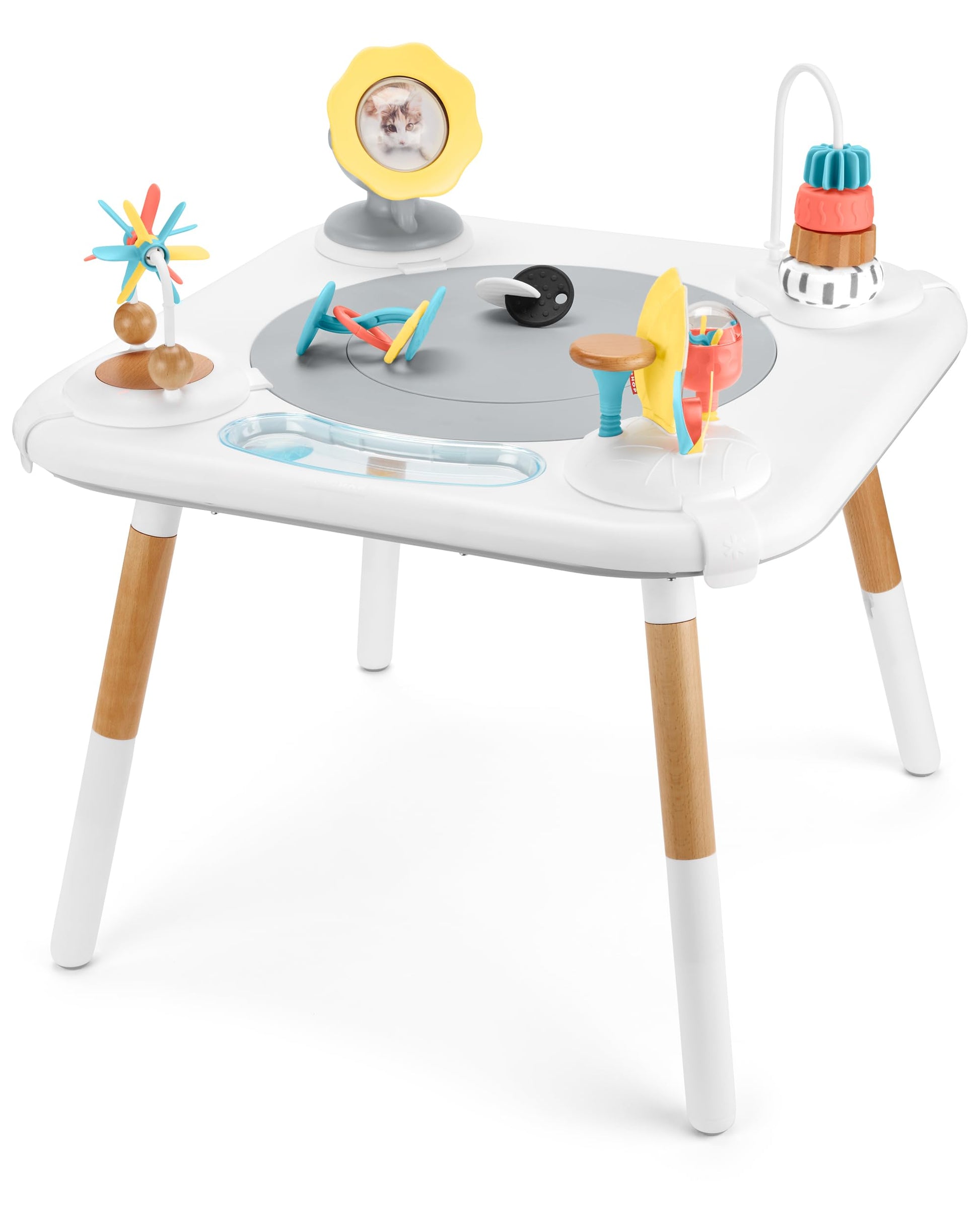 Side view of Skip Hop Discoverosity Montessori activity table