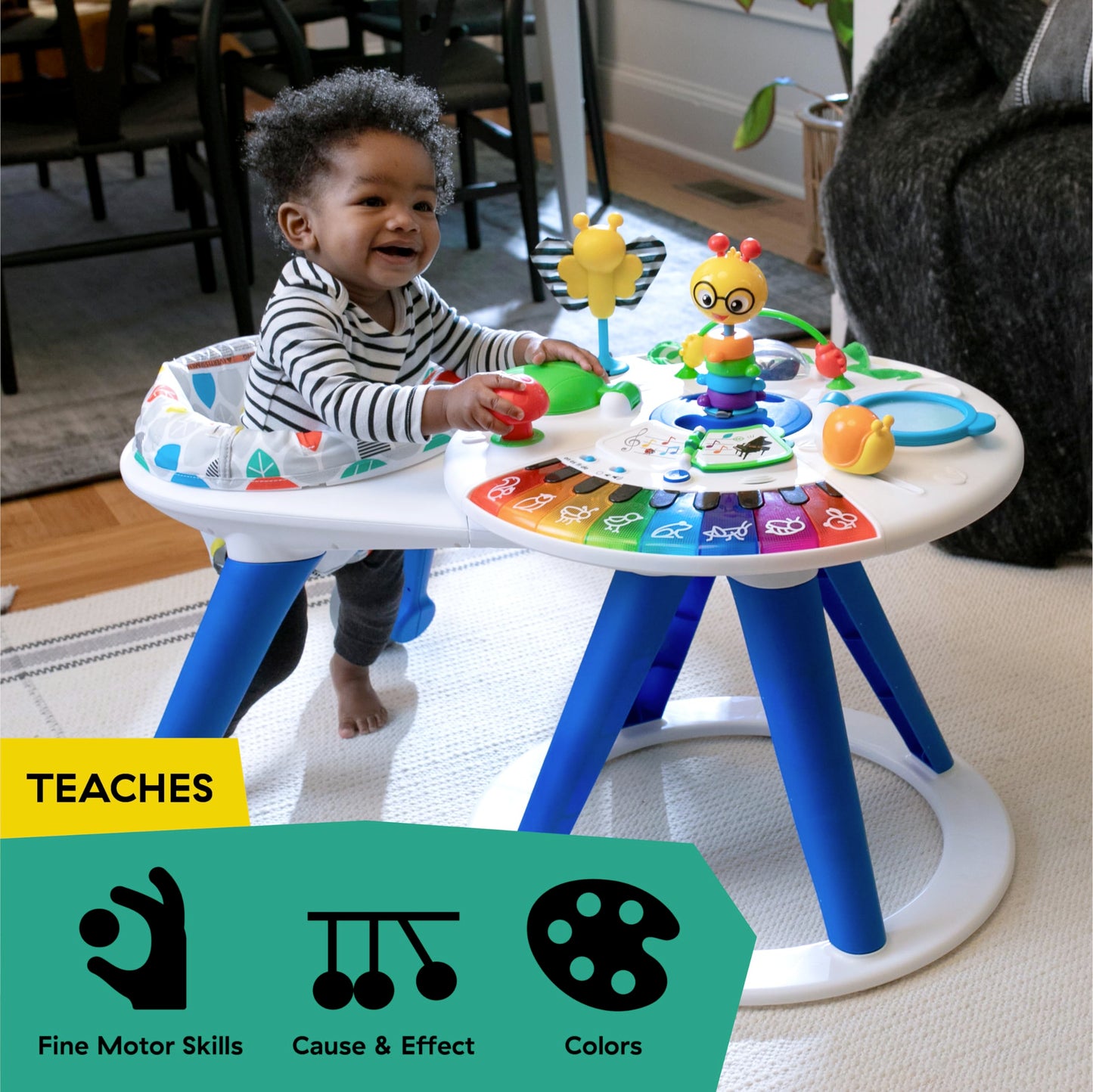 Baby Einstein Around We Grow walker side profile
