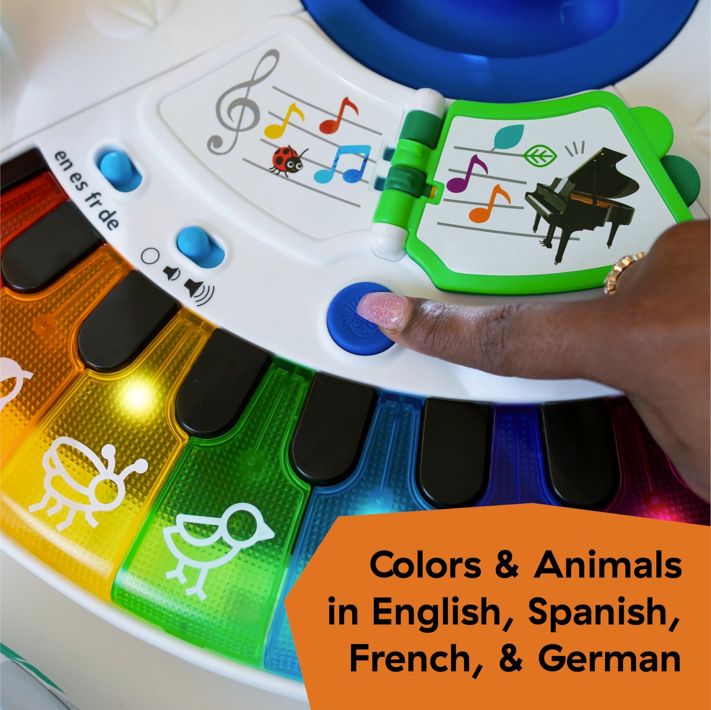 Removable seat and base of Baby Einstein Around We Grow unit