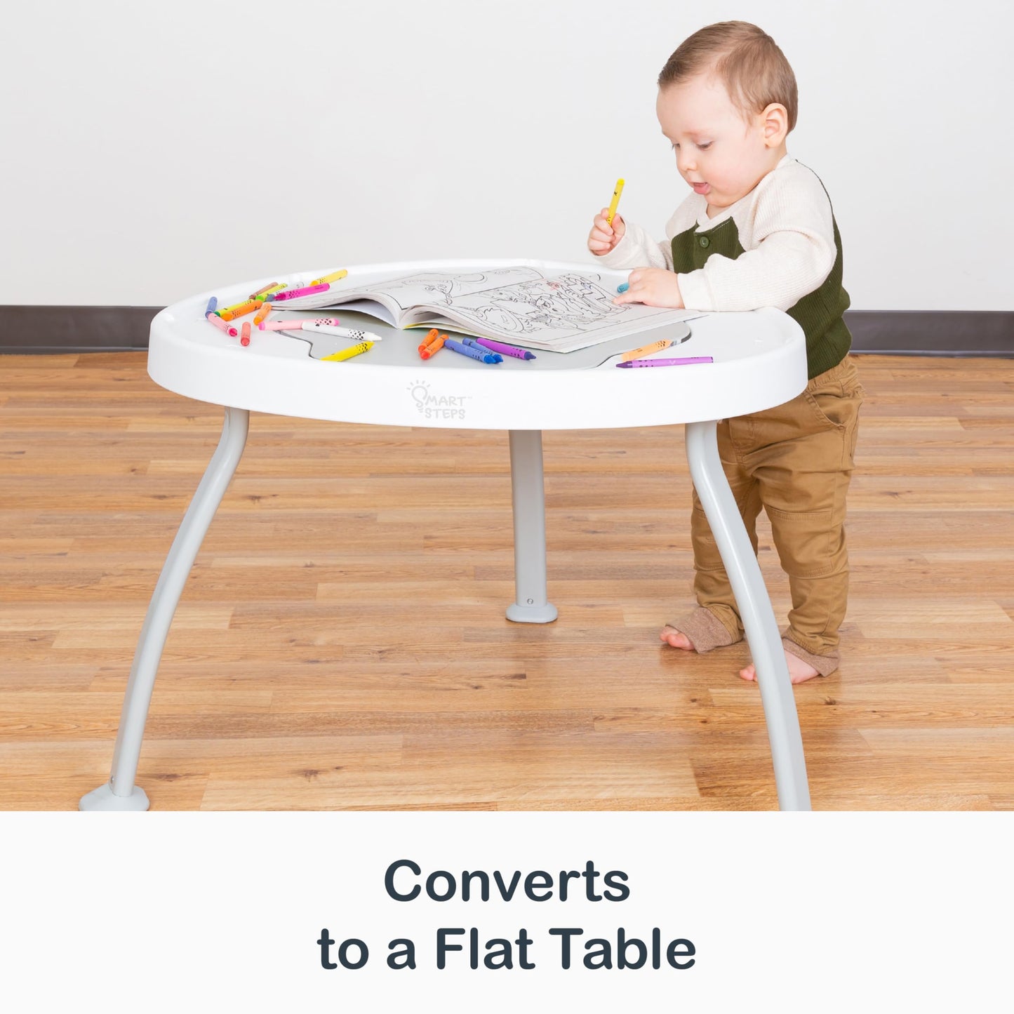 Smart Steps Woodland Walk play table flat table conversion