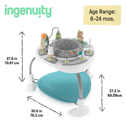Ingenuity activity table mode for toddlers with included toy set