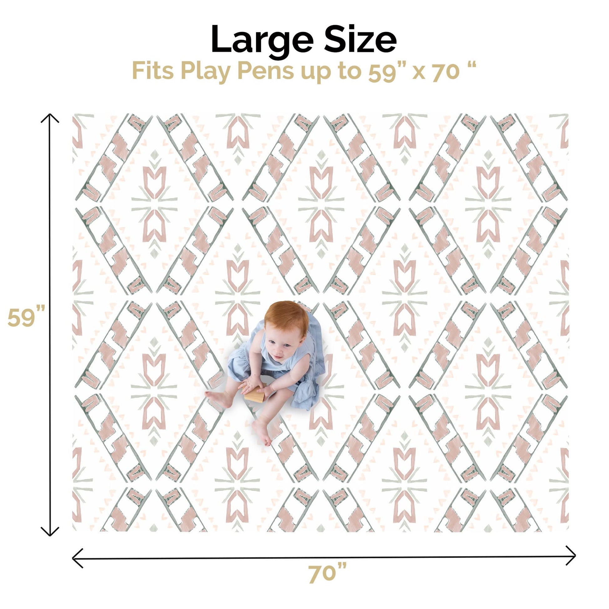 Compact folded state of the travel friendly Westbound variant toddler mat